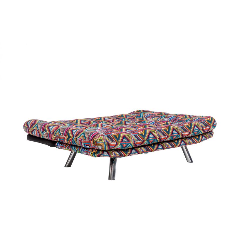 Casa si Gradina - Mobilier - Canapele si coltare - Canapele - Canapea extensibila, Hanah Home, metal, material textil, multicolor, 175x100 cm - Infinity.ro