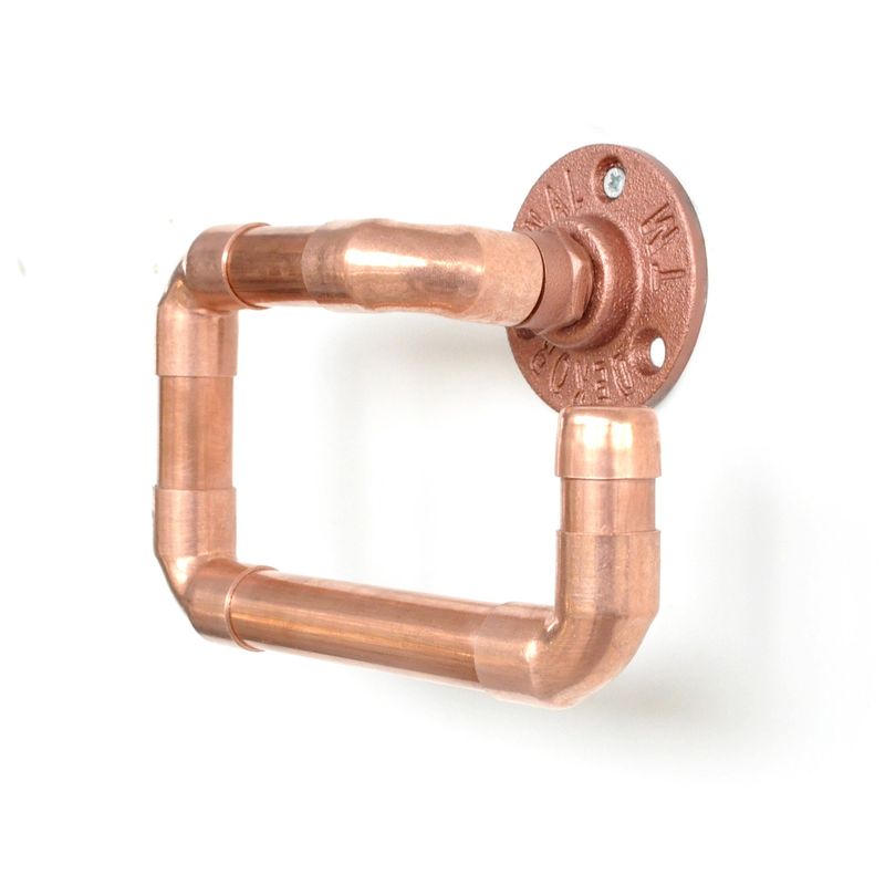 Casa si Gradina - Sanitare - Suporturi si accesorii baie - Suporturi baie - Carlig pentru baie, Hanah Home, cupru, rose gold, 16x12x7 cm - Infinity.ro