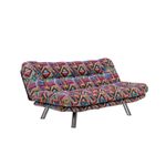 Casa si Gradina - Mobilier - Canapele si coltare - Canapele - Canapea extensibila, Hanah Home, metal, material textil, multicolor, 175x100 cm - Infinity.ro