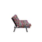 Casa si Gradina - Mobilier - Canapele si coltare - Canapele - Canapea extensibila, Hanah Home, metal, material textil, multicolor, 175x100 cm - Infinity.ro