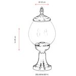 Casa si Gradina - Corpuri si surse de iluminat - Iluminat exterior - Lanterne - Lampa de perete exterior, Opviq, abs, negru, 45x25 cm, ip65 - Infinity.ro