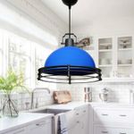 Casa si Gradina - Corpuri si surse de iluminat - Lustre si pendule - Candelabru, Opviq, metal, albastru, diametru 30 cm, inaltime 100 cm - Infinity.ro