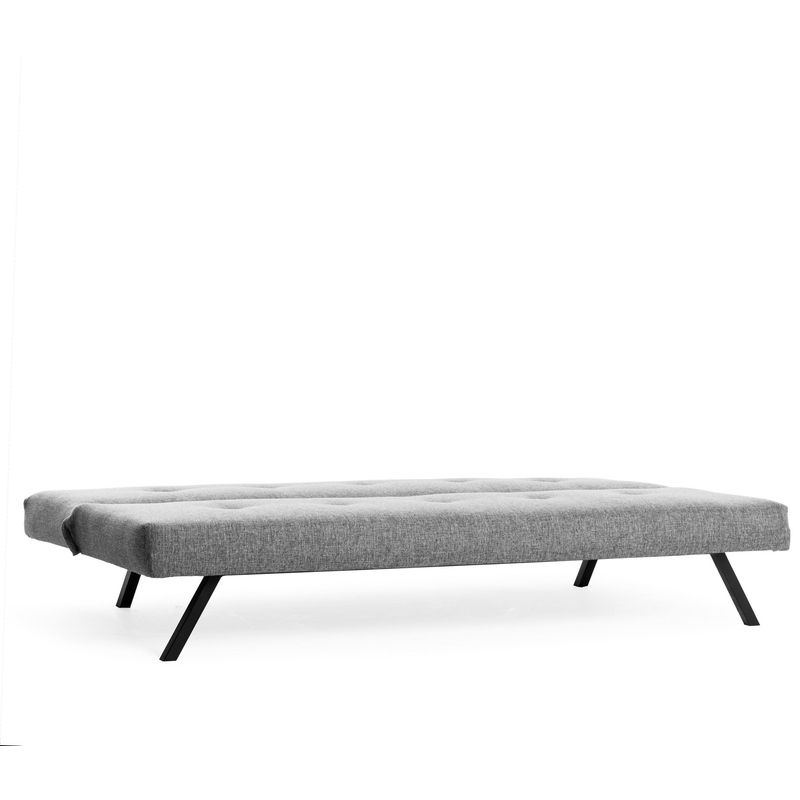 Casa si Gradina - Mobilier - Canapele si coltare - Canapele - Canapea extensibila 3 locuri, Atelier Del Sofa, metal, gri deschis, 180x102 cm - Infinity.ro