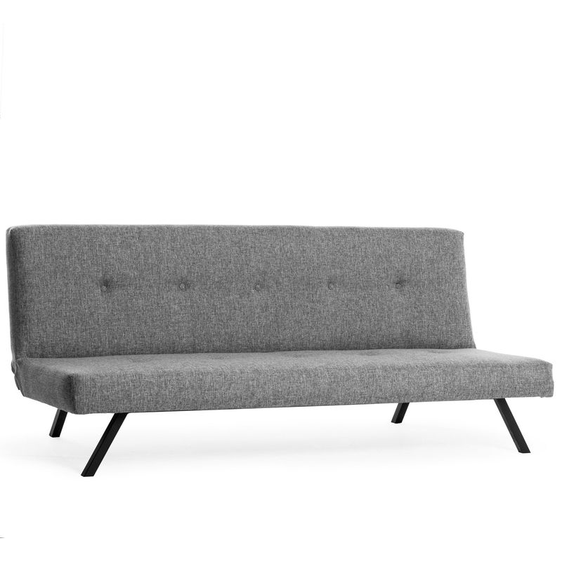 Casa si Gradina - Mobilier - Canapele si coltare - Canapele - Canapea extensibila 3 locuri, Atelier Del Sofa, metal, gri deschis, 180x102 cm - Infinity.ro