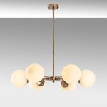 Casa si Gradina - Corpuri si surse de iluminat - Lustre si pendule - Candelabru, Opviq, metal, vintage, 73x73x35-72 cm - Infinity.ro