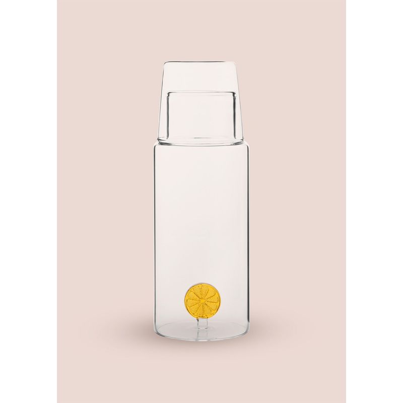 Casa si Gradina - Bucatarie si vesela - Accesorii bar - Carafe si decantoare - Carafa, Hermia, sticla, transparent, 9x9x26 cm, 1000 ml - Infinity.ro