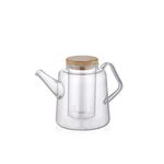 Casa si Gradina - Bucatarie si vesela - Vase pentru gatit - Ceainice si infuzoare - Ceainic, Hermia, sticla, transparent, 23x13x15 cm, 800 ml - Infinity.ro