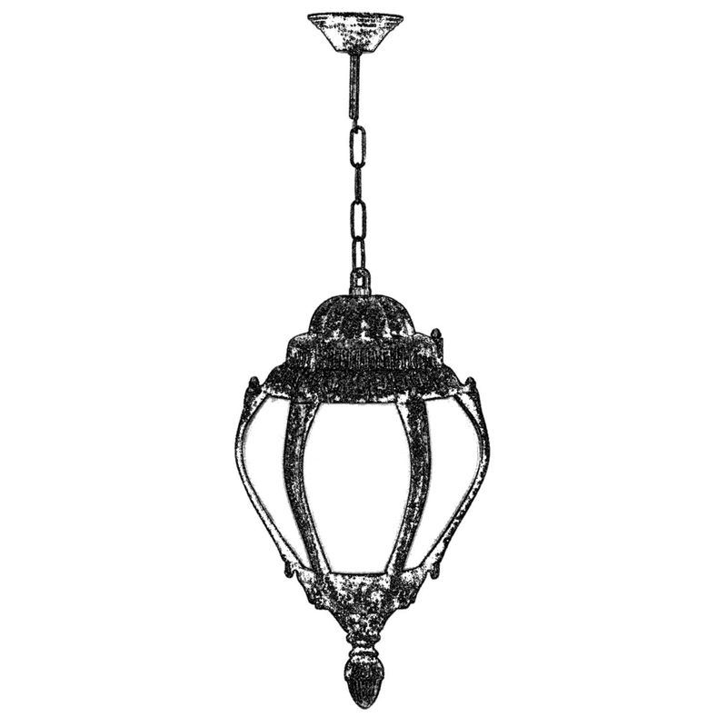 Casa si Gradina - Corpuri si surse de iluminat - Iluminat exterior - Lanterne - Candelabru de exterior, Opviq, abs, maro, 50x20 cm - Infinity.ro