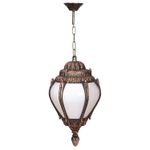 Casa si Gradina - Corpuri si surse de iluminat - Iluminat exterior - Lanterne - Candelabru de exterior, Opviq, abs, maro, 50x20 cm - Infinity.ro