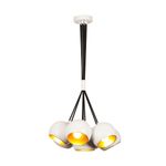 Casa si Gradina - Corpuri si surse de iluminat - Lustre si pendule - Candelabru, Opviq, metal, alb auriu, diametru 45 cm, inaltime reglabila - Infinity.ro