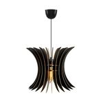 Casa si Gradina - Corpuri si surse de iluminat - Lustre si pendule - Candelabru, Opviq, mdf, negru, 65 cm - Infinity.ro