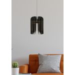 Casa si Gradina - Corpuri si surse de iluminat - Lustre si pendule - Candelabru, Opviq, mdf, negru, 18.5x25x65 cm - Infinity.ro