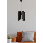 Casa si Gradina - Corpuri si surse de iluminat - Lustre si pendule - Candelabru, Opviq, mdf, negru, 18.5x25x65 cm - Infinity.ro