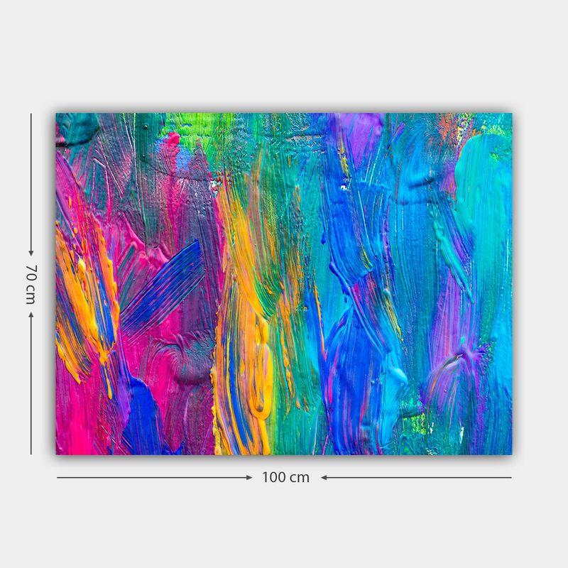 Casa si Gradina - Decoratiuni - Tablouri - Tablou decorativ, Wallxpert, panza, multicolor, 70x100 cm, rama lemn, 441HPE1938 - Infinity.ro