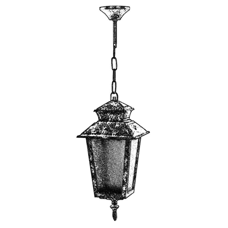 Casa si Gradina - Corpuri si surse de iluminat - Iluminat exterior - Lanterne - Candelabru exterior, Opviq, abs, maro, 50x18 cm, IP65 - Infinity.ro