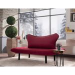 Casa si Gradina - Mobilier - Canapele si coltare - Canapele - Canapea extensibila, Hanah Home, cadru metalic, maro, 150x75x70 cm - Infinity.ro