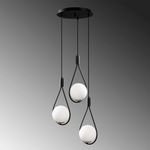 Casa si Gradina - Corpuri si surse de iluminat - Lustre si pendule - Candelabru, Opviq, metal, negru, 46x136 cm - Infinity.ro