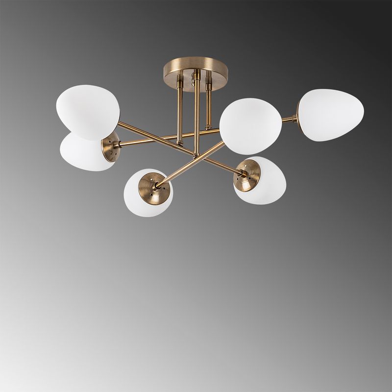 Casa si Gradina - Corpuri si surse de iluminat - Lustre si pendule - Candelabru, Opviq, metal, vintage, 81x81 cm, inaltime 32 cm - Infinity.ro