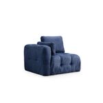 Casa si Gradina - Mobilier - Canapele si coltare - Canapele - Canapea 3 locuri, Atelier Del Sofa, lemn fag si pal, albastru marin, 290x100x65 cm - Infinity.ro