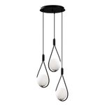 Casa si Gradina - Corpuri si surse de iluminat - Lustre si pendule - Candelabru, Opviq, metal, negru, 46x136 cm - Infinity.ro