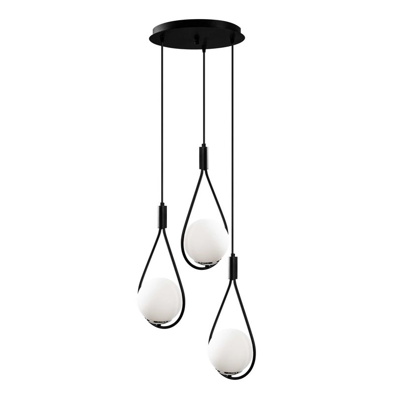 Casa si Gradina - Corpuri si surse de iluminat - Lustre si pendule - Candelabru, Opviq, metal, negru, 46x136 cm - Infinity.ro