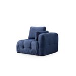 Casa si Gradina - Mobilier - Canapele si coltare - Canapele - Canapea 3 locuri, Atelier Del Sofa, lemn fag si pal, albastru marin, 290x100x65 cm - Infinity.ro