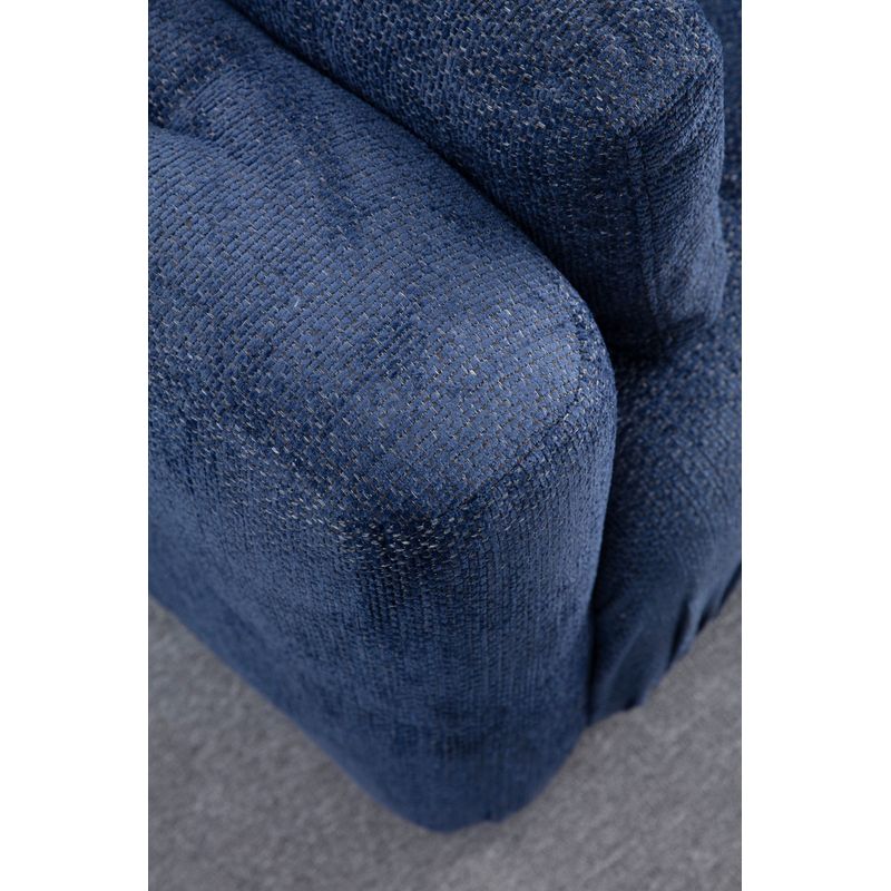 Casa si Gradina - Mobilier - Canapele si coltare - Canapele - Canapea 3 locuri, Atelier Del Sofa, lemn fag si pal, albastru marin, 290x100x65 cm - Infinity.ro