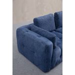 Casa si Gradina - Mobilier - Canapele si coltare - Canapele - Canapea 3 locuri, Atelier Del Sofa, lemn fag si pal, albastru marin, 290x100x65 cm - Infinity.ro