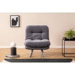 Casa si Gradina - Mobilier - Canapele si coltare - Canapele - Canapea extensibila, Atelier Del Sofa, metal, gri, 110x70 cm - Infinity.ro