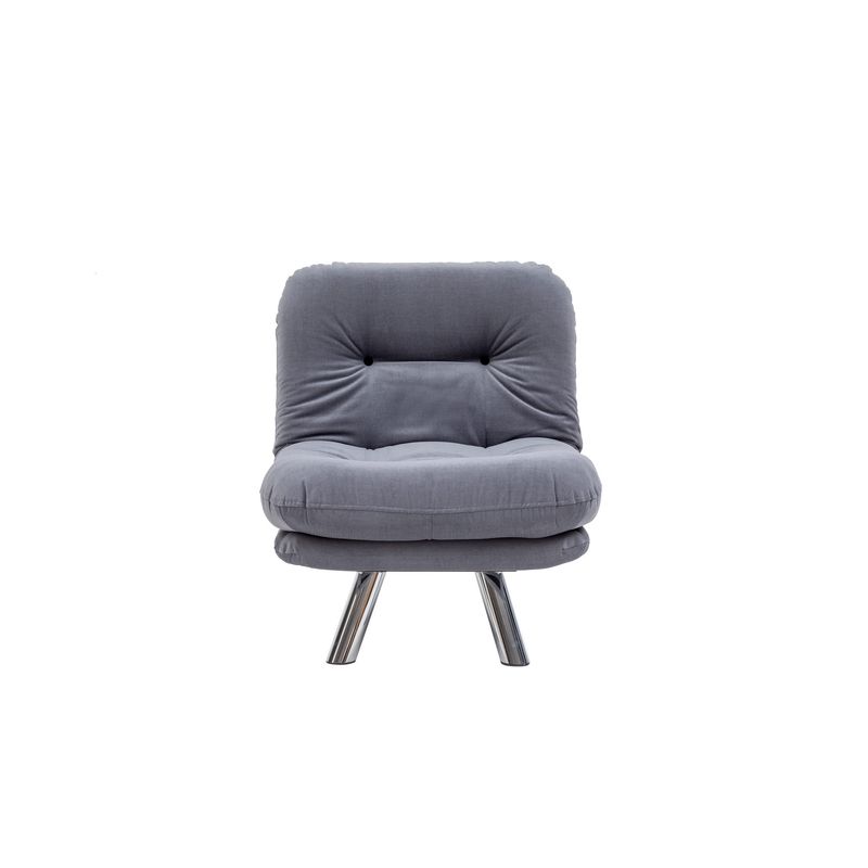 Casa si Gradina - Mobilier - Canapele si coltare - Canapele - Canapea extensibila, Atelier Del Sofa, metal, gri, 110x70 cm - Infinity.ro