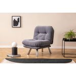 Casa si Gradina - Mobilier - Canapele si coltare - Canapele - Canapea extensibila, Atelier Del Sofa, metal, gri, 110x70 cm - Infinity.ro