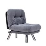 Casa si Gradina - Mobilier - Canapele si coltare - Canapele - Canapea extensibila, Atelier Del Sofa, metal, gri, 110x70 cm - Infinity.ro
