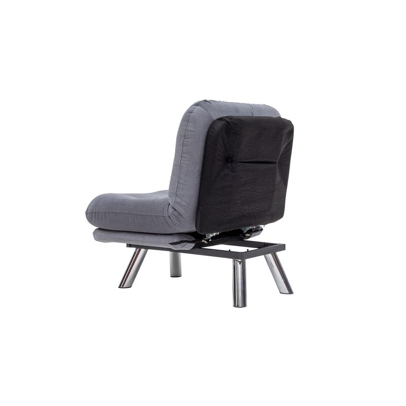 Casa si Gradina - Mobilier - Canapele si coltare - Canapele - Canapea extensibila, Atelier Del Sofa, metal, gri, 110x70 cm - Infinity.ro