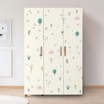 Casa si Gradina - Mobilier - Dulapuri si sifoniere - Sifoniere - Sifonier, Hanah Home, pal melaminat, pin atlantic alb, 120x48x189 cm, 863SPH4236 - Infinity.ro