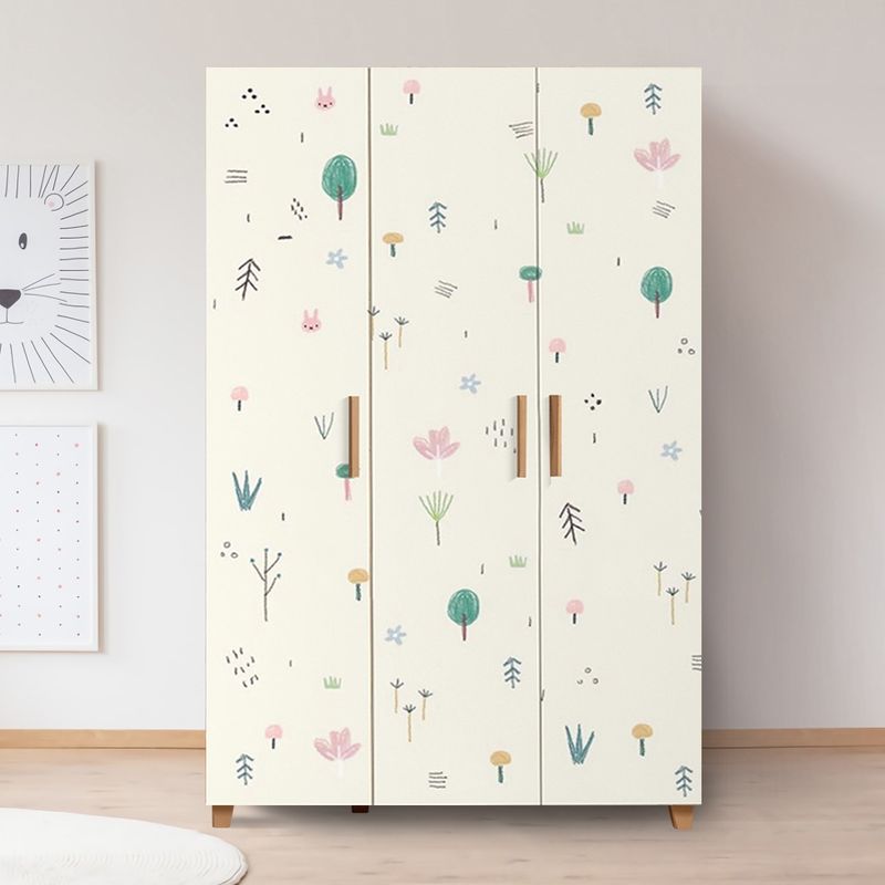 Casa si Gradina - Mobilier - Dulapuri si sifoniere - Sifoniere - Sifonier, Hanah Home, pal melaminat, pin atlantic alb, 120x48x189 cm, 863SPH4236 - Infinity.ro