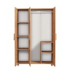 Casa si Gradina - Mobilier - Dulapuri si sifoniere - Sifoniere - Sifonier, Hanah Home, pal melaminat, pin atlantic alb, 120x48x189 cm, 863SPH4236 - Infinity.ro