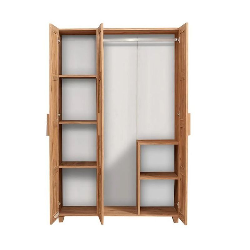 Casa si Gradina - Mobilier - Dulapuri si sifoniere - Sifoniere - Sifonier, Hanah Home, pal melaminat, pin atlantic alb, 120x48x189 cm, 863SPH4236 - Infinity.ro