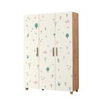 Casa si Gradina - Mobilier - Dulapuri si sifoniere - Sifoniere - Sifonier, Hanah Home, pal melaminat, pin atlantic alb, 120x48x189 cm, 863SPH4236 - Infinity.ro