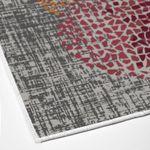 Casa si Gradina - Textile si covoare - Covoare - Covoare casa - Covor, Conceptum Hypnose, crem, portocaliu, rosu, 100x150 cm, 100% poliester, antiderapant, lavabil la masina, 955ANR4358 - Infinity.ro