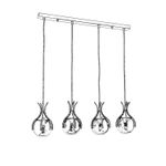 Casa si Gradina - Corpuri si surse de iluminat - Lustre si pendule - Candelabru, Opviq, metal, negru bronz, 70x13 cm - Infinity.ro