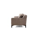 Casa si Gradina - Mobilier - Canapele si coltare - Canapele - Canapea 3 locuri, Hanah Home, lemn fag si pal, fawn, 215x87x86 cm - Infinity.ro