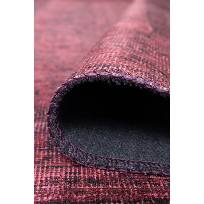 Casa si Gradina - Textile si covoare - Covoare - Covoare casa - Covor, Conceptum Hypnose, mov, 75x150 cm, 100% poliester, 473RTP3056 - Infinity.ro