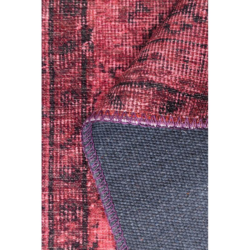 Casa si Gradina - Textile si covoare - Covoare - Covoare casa - Covor, Conceptum Hypnose, mov, 75x150 cm, 100% poliester, 473RTP3056 - Infinity.ro