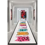 Casa si Gradina - Textile si covoare - Covoare - Covorase intrare - Covoras de intrare, Conceptum Hypnose, multicolor, 80x150 cm, 100% poliester, antiderapant, 959CHL2172 - Infinity.ro