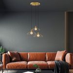 Casa si Gradina - Corpuri si surse de iluminat - Lustre si pendule - Candelabru, Opviq, metal, auriu stralucitor, 65x64x120 cm - Infinity.ro