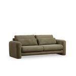 Casa si Gradina - Mobilier - Canapele si coltare - Canapele - Canapea 3 locuri, Hanah Home, lemn fag si pal, verde, 215x97x73 cm - Infinity.ro