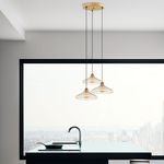 Casa si Gradina - Corpuri si surse de iluminat - Lustre si pendule - Candelabru, Opviq, metal, auriu stralucitor, 65x64x120 cm - Infinity.ro