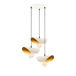 Casa si Gradina - Corpuri si surse de iluminat - Lustre si pendule - Candelabru, Opviq, metal, alb auriu, diametru 45 cm, inaltime 106 cm - Infinity.ro