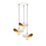 Casa si Gradina - Corpuri si surse de iluminat - Lustre si pendule - Candelabru, Opviq, metal, alb auriu, diametru 45 cm, inaltime 106 cm - Infinity.ro