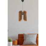 Casa si Gradina - Corpuri si surse de iluminat - Lustre si pendule - Candelabru, Opviq, mdf, nuc, 25x18.5x65 cm - Infinity.ro